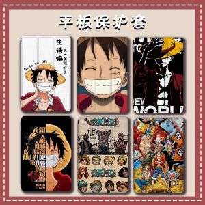 One Piece Themed Protective Case for Study Helper T30 P20 T20ProPlus S30 Flyme 12.7 Inch Samsung T510 Cartoon Japanese Style Anime Sketchbook Cover