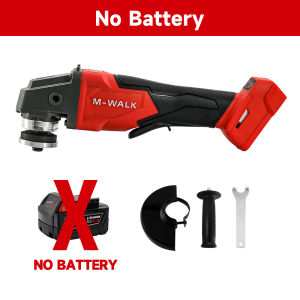 M-WALK 125mm Brushless Electric Angle Grinder 3 Gears Cordless Grinder Cutting Machine Power Tool For Milwaukee 18V Battery Pin