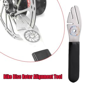 Stainless Steel Disc Rotor Alignment Tool 3 Opening 189mm Length Bike Disc Correction Wrench Rotor Truing Fork Bicycle Repair