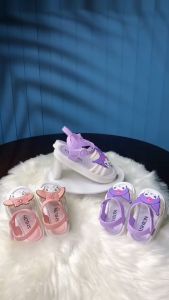Age 2-9Yrs Girl Kuromi Strap Sandals Size 21-35 Sandal Budak Perempuan By Shoe Factory Malaysia