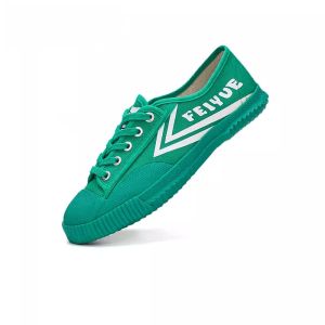 Feiyue Mens Low-Top Canvas Sports Shoes Breathable Anti-Slip Running Athletic Shoes Lightweight Comfortable Rubber Sole