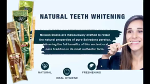 Natural Miswak Stick – Traditional Oral Care Gentle Teeth Cleaning Fresh Breath Feeling Portable Wood Stick for Daily Hygiene