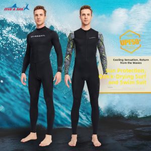 ZCCO | Sun Protection & Quick-Drying Mens Wetsuit Full-Body