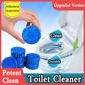 Toilet Automatic Cleaner Auto Toilet Bowl Cleaner Blue Bubble Flush Bathroom Clean Treasure Blue Tablet Block Flush Cleaner Pembersih Mangkuk Tandas Automatik Biru 厕所清洁剂