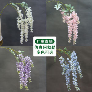 Wedding Ceiling Decoration Artificial Abler Flower Hanging Vine Shaped Material for Wedding Celebration Photography Props