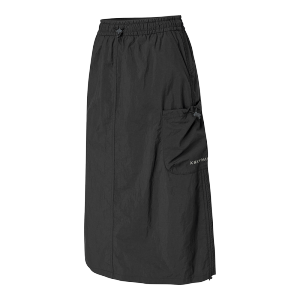 Patch Pockets Workwear Skirt Womens Comfortable