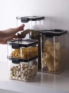 Toples Penyimpanan Cereal & Kontainer Makanan Storage Jar