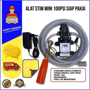 Alat Cuci Stim Motor AC Mobil Mesin Steam Power Sprayer Portable 100SP