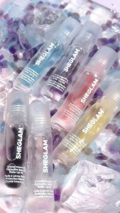 SHEGLAM Crystal Intentions Protection Mantra Roller Lip Oil Shine Smooth Hydration Lips Care Oil Makeup Cosmetics