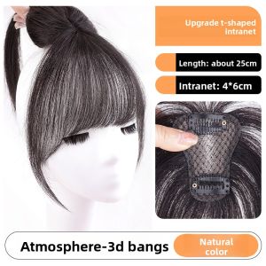 JUZITING | Hair Extension for Concealing Gray Hair with Natural Bangs