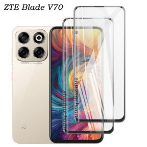 For Nubia V70 Tempered Glass For ZTE Blade V70 Max BladeV70 4G 2025 Phone Screen Protector Glass Cover Protection Film for ZTE Blade V70 Design V70Max 4G 9H HD Anti Scratch