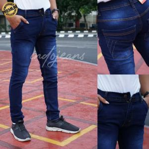 HARGA PROMO BISA COD - Celana Jeans Pria Slimfit - Celana Denim Pria Skiny - Celana Panjang Pria Jeans Pensil - Celana Jeans Pria Super Skiny - Ripped Denim Pria Slimfit Murah - Celana Jeans Pria Slim Premium Denim