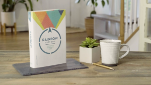 CSB Rainbow Study Bible (Hardcover) - Color-Coded Themes Full-Color Maps Reading Plans Christian Standard Bible for Men & Women