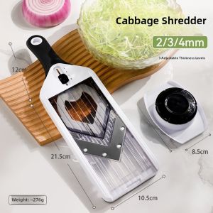 Cabbage Shredder Vegetable Spiralizer Chinese Style Kitchen Tool for Everyone Multifunctional Cutting Machine for Cabbage Salad