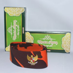 Peci Songkok Motif PP Pemuda Pancasila Loreng Ac Kopiah Terbaru MENARA AGUNG Pria Anak Dewasa