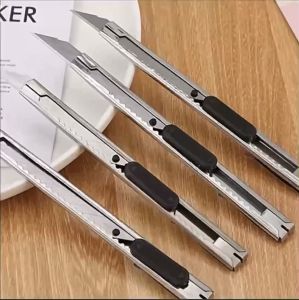 Dao gọt - rọc giấy mũi nhọn 30 độ vỏ inox cắt thủ công