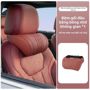 YORLELIE | Gối Hỗ Trợ Cổ Ô Tô Bằng Foam Nhớ Hình