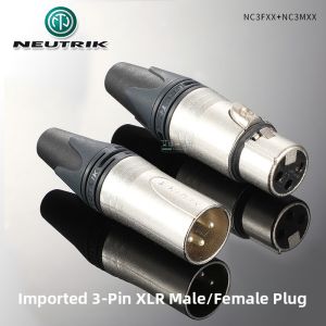 Neutrik NC3MXX XLR Plug Balanced Male And Female Head Microphone Sound Console Professional Audio Connector High Quality