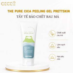 Tẩy Da Chết Rau Má Prettyskin The Pure Jeju Cica Peeling 150ml