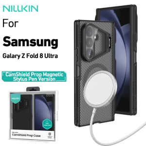 Nillkin | Nillkin For Samsung Galaxy Z Fold 8 Ultra CamShield Prop Magnetic Case Lens Cover Stand TPU Hinge Protection Shockproof