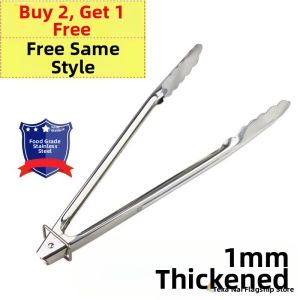 TEKANAI | Stainless Steel Large Thickened Food Tongs