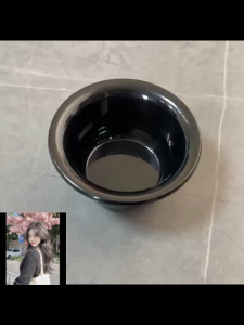 <-SSTImalls> Bộ râu của nam giới Cạo râu tạo bọt bát barber Cạo râu Chăm sóc làm sạch râu nylon