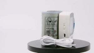 2024Wrist Cuff   Monitor Electronic Sphygmomanometer Rechargeable Digital Tensiometer Large Screen Friendly to Elderly