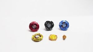 [SuYun]Blayblade X BX Starter Battle Bey Gyro Toy Evolution Gold Metal Spinning Top with String Launcher Gift