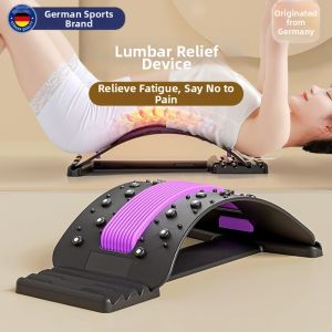 Scotch-Brite | Back Pain Relief Support Stretch Traction Massage Lumbar Corrector