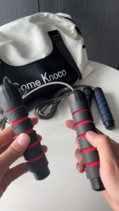 【READY STOCK】Tangle-Free Rapid Speed Rope/Cable Ball Bearings Steel/Gym Exercise Slim Bod Rope/Adjustable Length Bearing