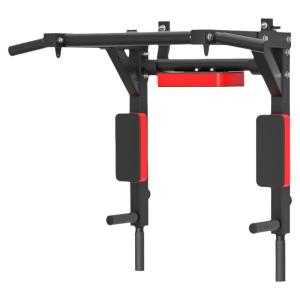 Home Gym Pull-Up Bar Wall Mounted Single Double Bar Hole Punch Indoor Ceiling Ring Hanging Fitness Equipment Multifunctional