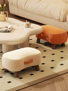 เก้าอี้ไม้สไตล์โมเดิร์นมินิมอล สำหรับห้องนั่งเล่น วางวางเท้า เปลี่ยนรองเท้า ขนาดกะทัดรัด วางซ้อนกันได้