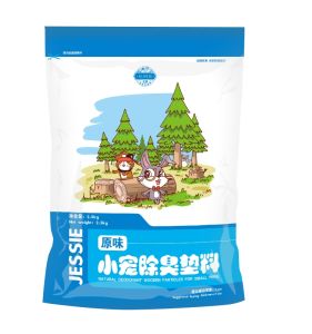 Rabbit Litter Mat Wood Particle Pet Cleaning Deodorizing Absorbent Urine Pad Material 2.5kg Rabbit Bedding Pet Supplies