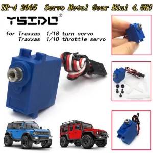 YSIDO TR-4 2065 RC Cars Parts Micro Digital Servo Metal Gear Mini 4.5KG High Torgue WaterProof for Traxxas TRX4 1/10 TRX4M 1/18