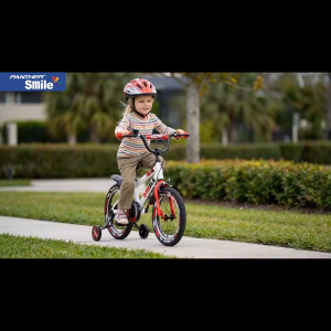 Panther Smile Kids Bike 3-10 Years Lightweight Aluminum Frame Training Wheel