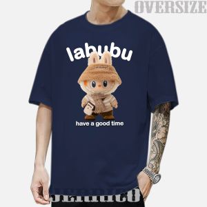 Jerrico Tshirt Active Labubu | Kaos Oversize Cewek Lengan Pendek | Baju Oblong Wanita Size Jumbo