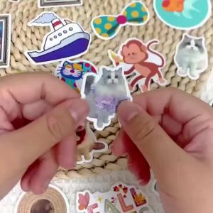 Disney | Bộ 50 Disney Nàng Tiên Cá Kawaii Hoạt Hình Graffiti Dán Chống Nước Anime Tường Báo Cho DIY Ván Trượt Điện Thoại Máy Tính Xách Tay