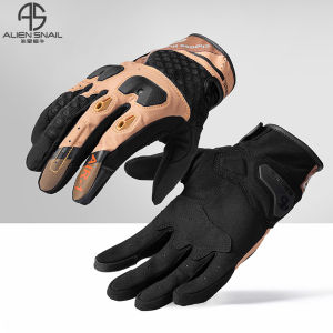 ALIEN SNAIL | Carbon Fiber Protective Waterproof All-Season Motorcycle Gloves