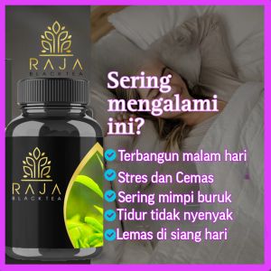 minuman teh segar atasi susah tidur herbal tidur lelap black tea harga promo