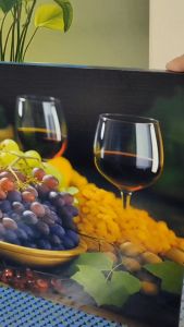 HIMALAYA35*50 Bedroom Dining Room Living Room Office Hotel WINEGLASS Paintings DESIGN 2(pcs)