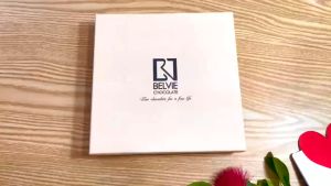 Socola đen nguyên chất Belvie hộp 4 thanh 85-100% cacao 80g/thanh