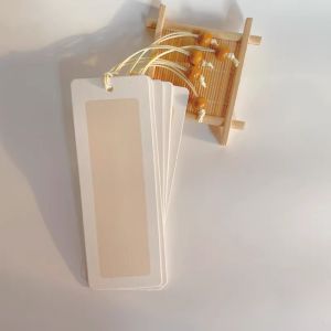 Chinese Ancient Style Paper Blank Bookmark & DIY Handwriting Card