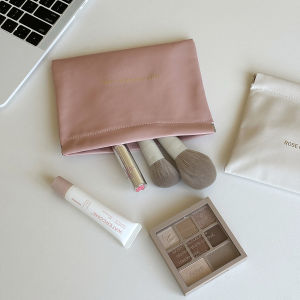 CHIGUASHAONV | Túi Đựng Trang Điểm Di Động Cho Phụ Nữ Pháp có Ngăn Tidy