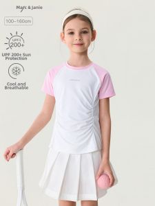 Marc&Janie | Cooling Sun Protection Girls Tennis T-shirt