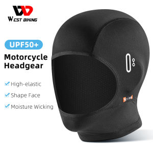 WEST BIKING MTB Full Face Mask Summer Breathable Sun UV Protection Balaclava Hat With Glasses Hole Men Women Cycling Headgear