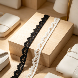 4m/157in Each pack white black lace trims handmade DIY Craft For Dress curtain flower sewing accessory Wedding Gifts Decorations
