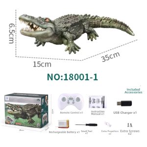 YILIXING | Remote Control Realistic Crocodile Model Toy