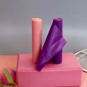 MS0017 High-Quality Non-Slip Pilates and Yoga Resistance Band Durable Elastic Exercise Band for Fitness Training Adjustable Strap 18 Lbs