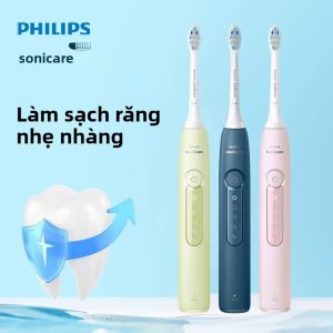 Bàn Chải Đánh Răng Điện PHILIPS Sonicare Series 5300 Với 5 Chế Độ Lông Bàn Chải Mềm Làm Sạch Răng Lâu Dài Có Thể Sạc Lại