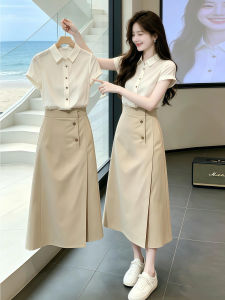 Ge·an·fei | French Style Long Dress Professional Summer New Arrival